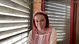 Hot maid could not resist fucking me?