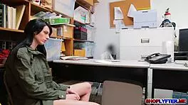 Shoplyfter Alex Harper With Perfect Tits Fucked In Office!