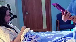 Strange hospital with lesbian nurses and doctors - Whitney Wright, Casey Calvert, Ryan Keely, Sarah Vandella