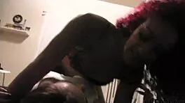 Slut licks girlfriend's pussy!