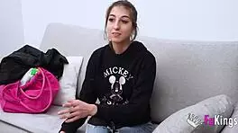 An old man and a young girl