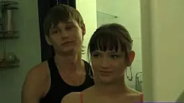 Kveta And Nikola's First Time In Shower