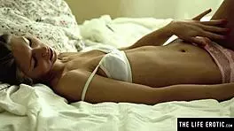 pretty teen fingering tight pussy and ass avidly