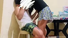 Pinay senior high tempts teacher with sex