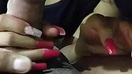 She Squeezes My Entire Shaft Until She Extracts All the Milk