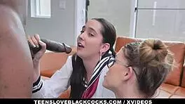 Wow, teen girls shaking from bbc orgasms!