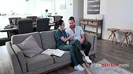 medical student seduces old man in taboo hospital fuck