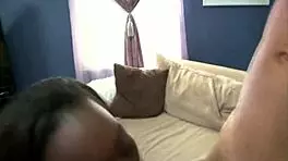 Big Booty Ebony Teen Gets First White Big Cock