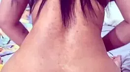 enjoy the view of this big-assed girl opening her ass while taking a cock in her anus