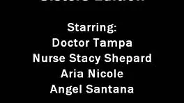 Angel Santana and Aria Nicole fuck in hospital roleplay