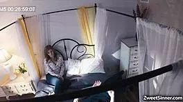 ella nova spreads her pussy for nathan bronson