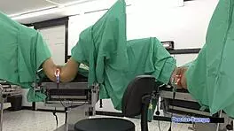 Angel Santana and Aria Nicole fuck in hospital roleplay