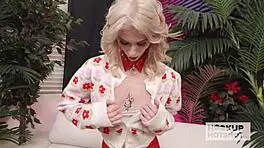 Petite Model Emma Rosie In Rear View