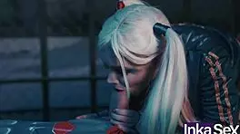 Superman introduce el bate de harley quinn por el ano para salvar el mundo