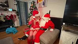 Free - Santa's little helper in naughty roleplay