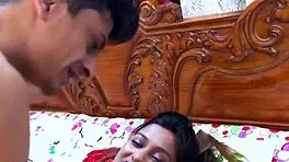 Two desi bhabhi enjoy wild sex with young devar 😍