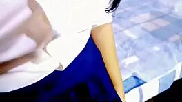 sexo arriesgado con mi hijastra la sorprendo vistiendose y accidentalmente me vengo dentro de ella espero no embarazarla