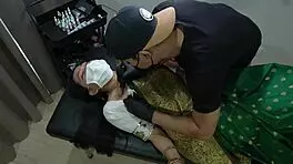Indian Girl Feels Strong Orgasm In Pussy While Getting Tattoo