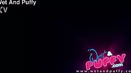 Kira Axe masturbates in stockings