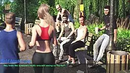 A Wife And Stepmother Out For A Jog