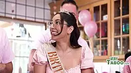 Latina group's birthday gangbang