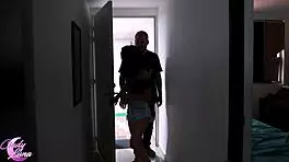 sneaking guy into room to fuck while parents there