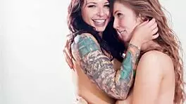 busty attractive latina teaches a ginger how lesbians fuck