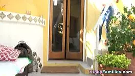 cute teen cant resist a big hard cock in pov