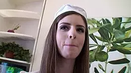 stella cox drilled by bbc in her homemade room 😍