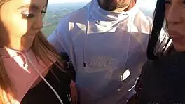 fudendo nas alturas - previa, young babe in lingerie gets licked and toyed