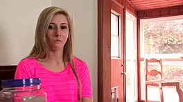 Blonde Teen Lilly Banks Wants To Be Seen Getting Fucked