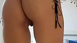 Intense cum on me in lingerie