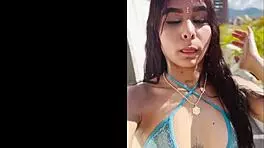 veronica gonzales stretches her tight ass in first anal scene