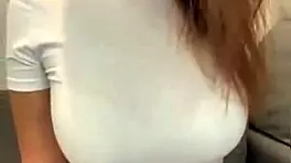 Stepmom In Short Skirt Shows Her Bra 😍