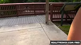 i banged harley ann wolf in street blowjob pov