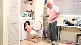 We break in teen petite 18+ Pixie Small with hardcore blowjobs