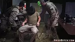 hot teen caught sneaking into the military base