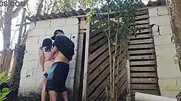 Recebi o pedreiro para orçamento sabia que ele não resistiria ao meu cu