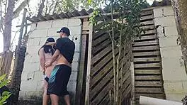 Recebi o pedreiro para orçamento sabia que ele não resistiria ao meu cu