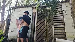 Recebi o pedreiro para orçamento sabia que ele não resistiria ao meu cu