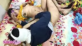 Indian Couple's Full Night of Passion!