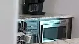 Pissed off teen shares her bed and fucks him hard, big cock pounding her petite ass 😈