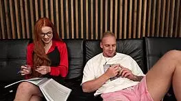 Young redhead teacher hints at anal?