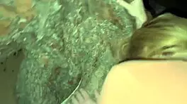 Skinny young woman with foreign teacher in public on florida beach