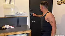 enjoying a delicious meal after work