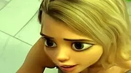 real life teen elsa gets wild with bbc in public bathroom