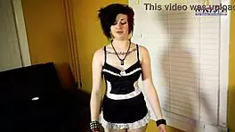 Inked Hottie Marci Enjoys To Dildo Fucks Her Pussy While Rubbing Her Tits