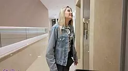 Romantic walk turns steamy with a vibrator in my pussy