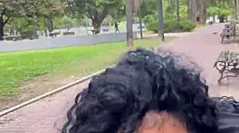 Thrilling Experience of Taking Milk in Buenos Aires Public Park During Daytime