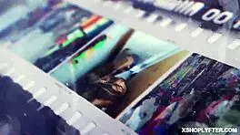 shaved area getting moved by a big rod so hard